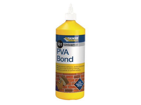 501 Universal PVA Bond 500ml, Everbuild