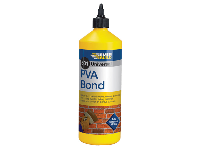 501 Universal PVA Bond 1 litre, Everbuild