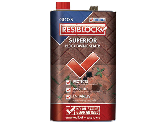 Resiblock Superior Original Gloss 5 litre, Everbuild