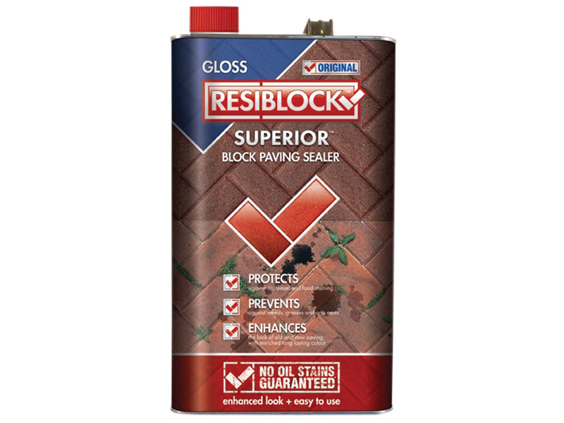 Resiblock Superior Original Natural 5 litre, Everbuild