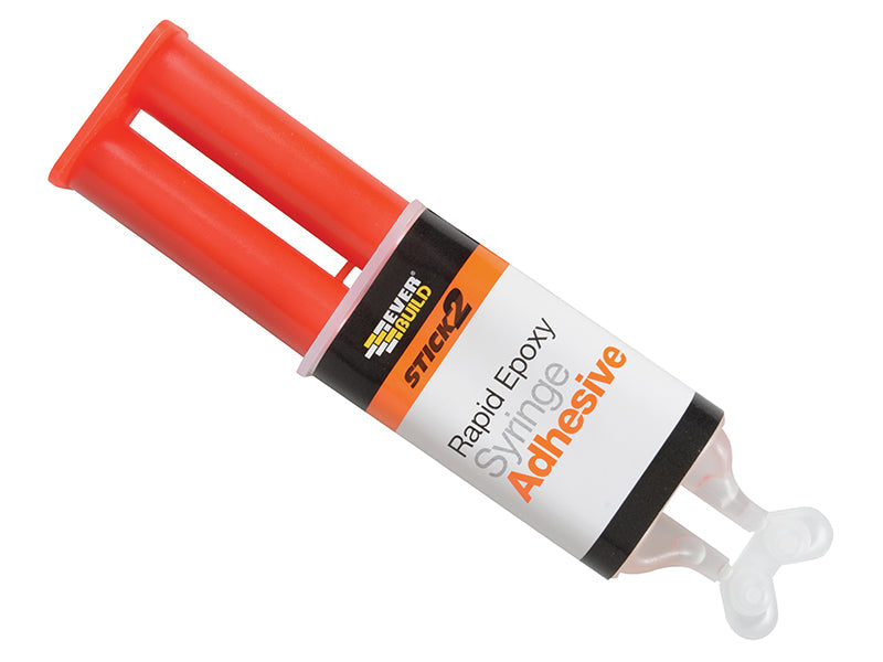 STICK2® Rapid Epoxy Syringe 24ml, Everbuild