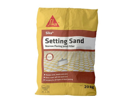 Sika Setting Sand Buff 20kg, Everbuild