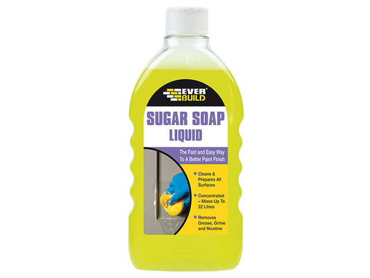 Sugar Soap Liquid Concentrate 500ml, Everbuild