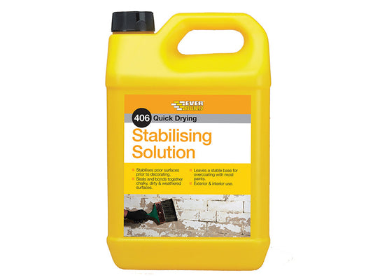 406 Stabilising Solution 5 litre, Everbuild