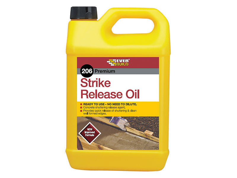 206 Strike Release Oil 5 litre, Everbuild