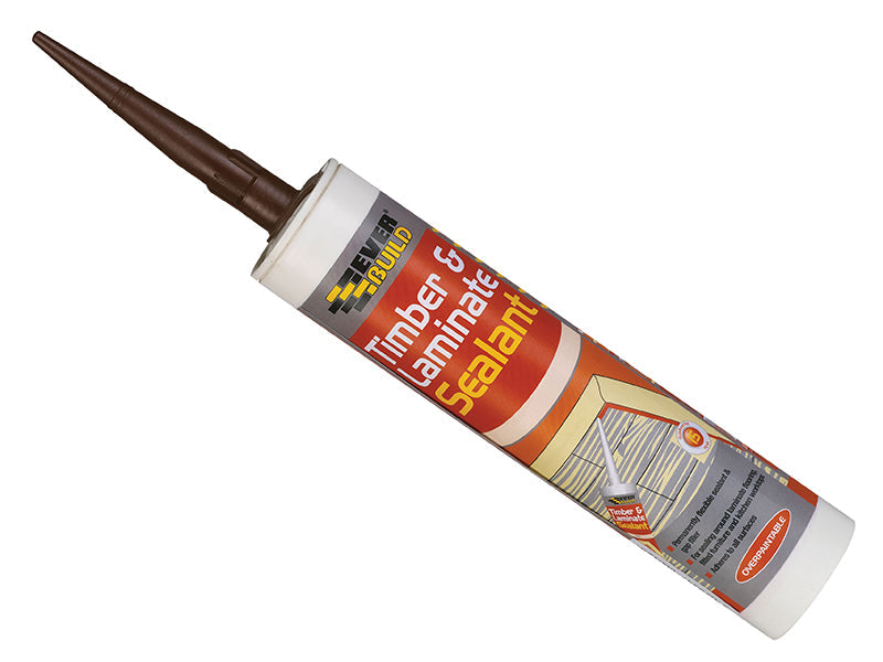 Timber & Laminate Sealant Beech 290ml, Everbuild