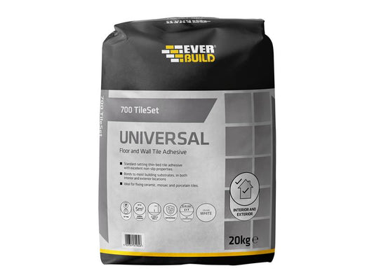 700 TileSet Universal Grey 20kg, Everbuild