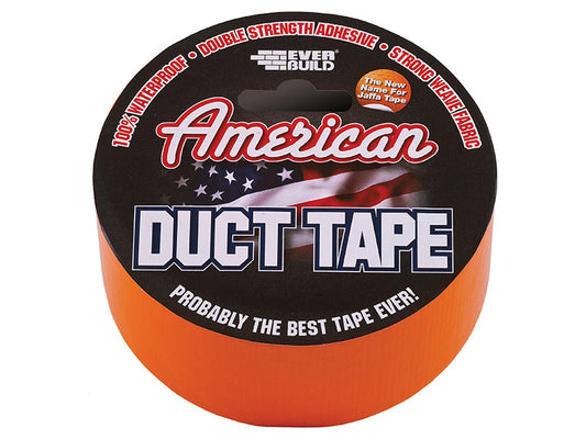 American Duct Tape 50mm x 25m Orange, Everbuild