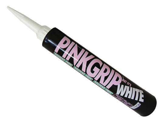 Pinkgrip Solvent-Free White 380ml, Everbuild