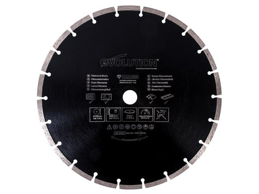 RAGE® Diamond Blade, Segmented Rim 305 x 22.2mm, Evolution