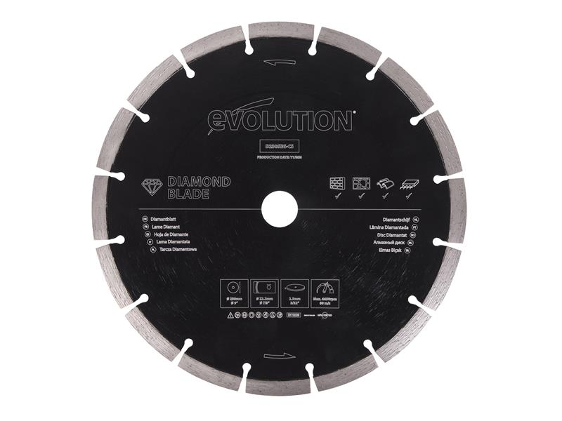 General Purpose Diamond Blade 230 x 22.2mm, Evolution