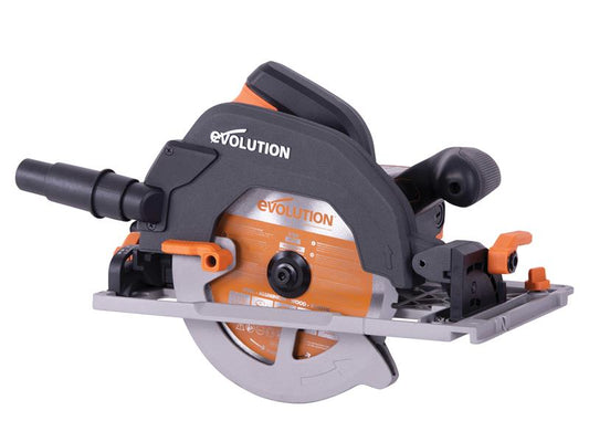 R185CCSX Circular Track Saw Kit 185mm 1600W 240V, Evolution