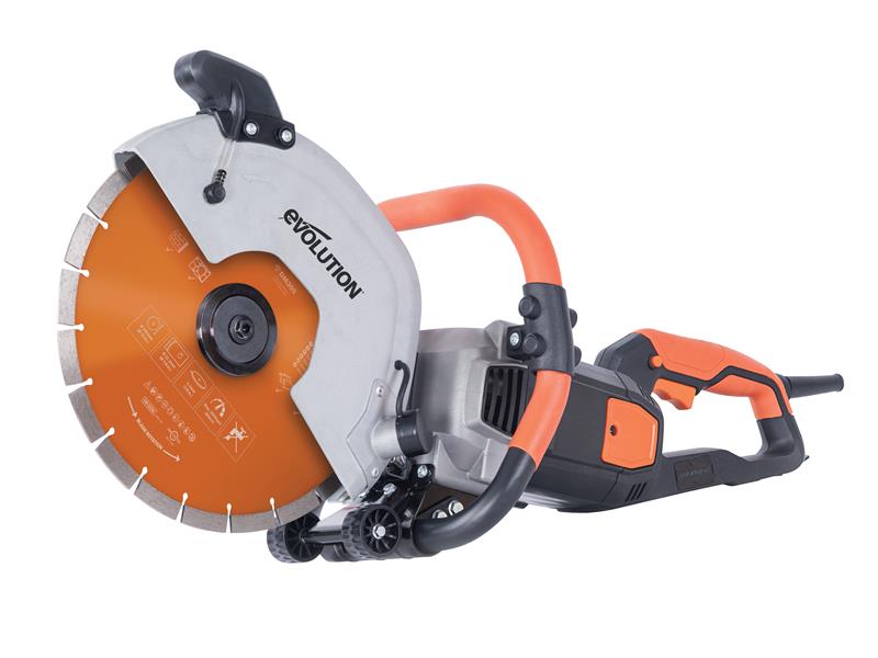 R300DCT 300mm Disc Cutter + Blade 2400W 240V, Evolution