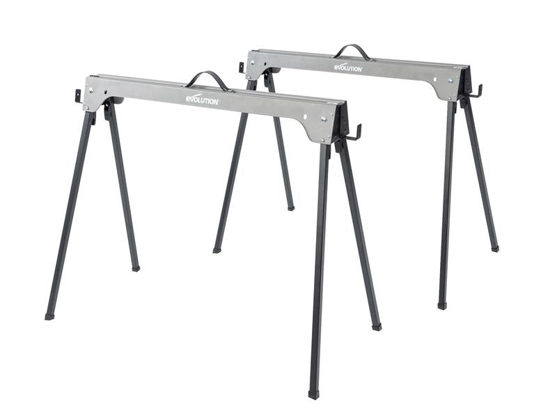 Metal Folding Sawhorse Stand (Twin Pack), Evolution