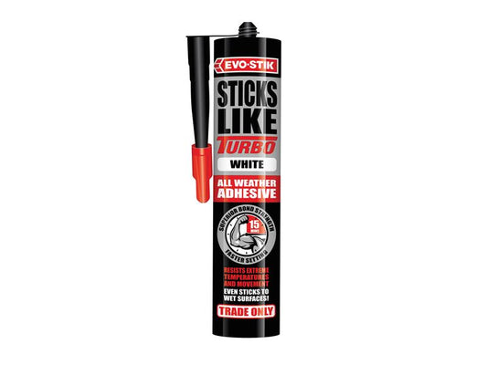 Sticks Like Turbo White 290ml, EVO-STIK