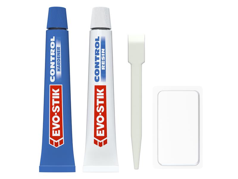 2 Hour Epoxy Control 2 x 15ml Tubes, EVO-STIK