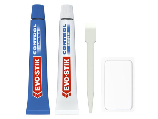 2 Hour Epoxy Control 2 x 15ml Tubes, EVO-STIK