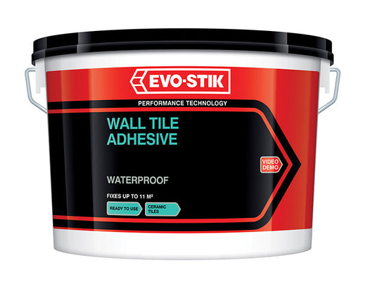 Waterproof Wall Tile Adhesive 1 litre, EVO-STIK