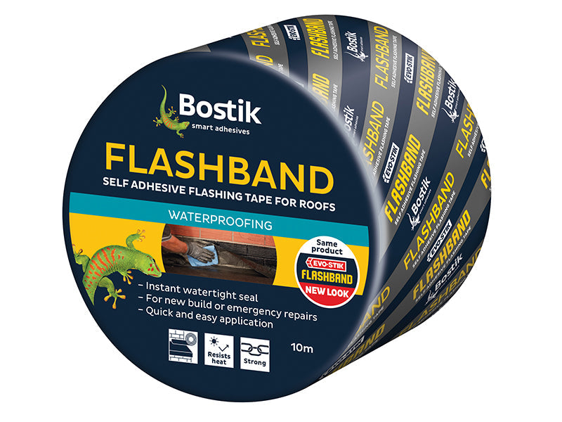 Flashband Roll Grey 50mm x 10m, EVO-STIK