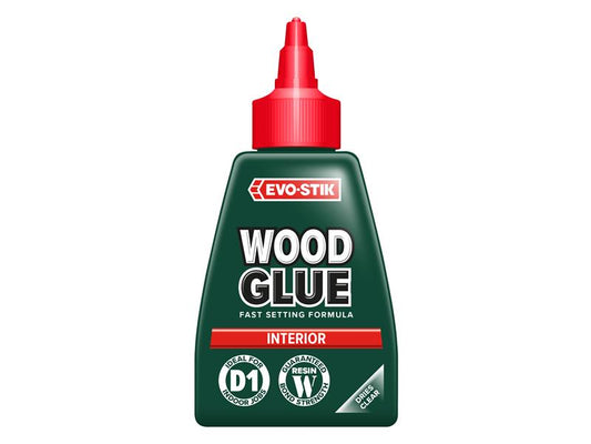 Wood Glue Interior 125ml, EVO-STIK