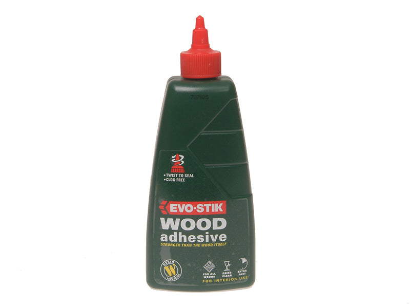 Wood Glue Interior 500ml, EVO-STIK