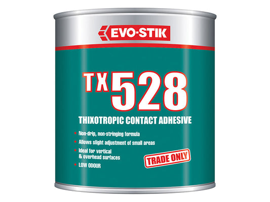 TX528 Thixotropic Contact Adhesive 1 Litre, EVO-STIK