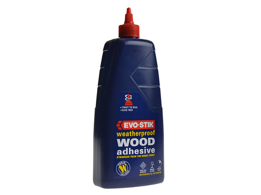 Wood Glue Exterior 1 litre, EVO-STIK