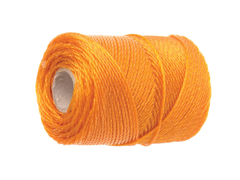 3100 Polyethylene Brick Line 100m (330ft) Orange, Faithfull