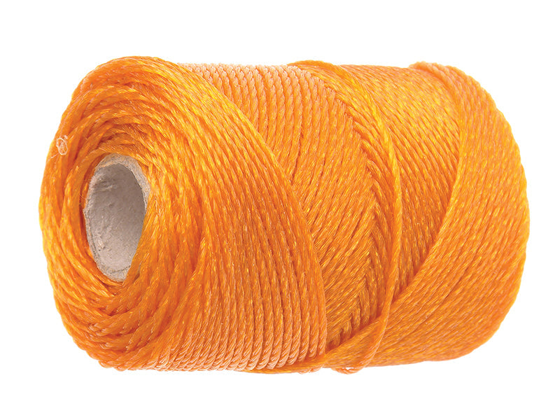 3250 Heavy-Duty Polyethylene Brick Line 250m (820ft) Orange, Faithfull