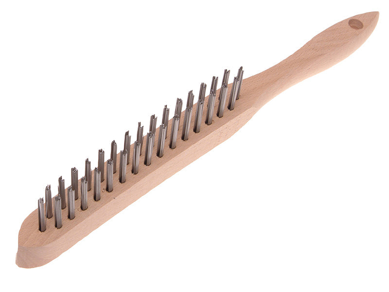 580/2 Lightweight Scratch Brush - 2 Row, Faithfull