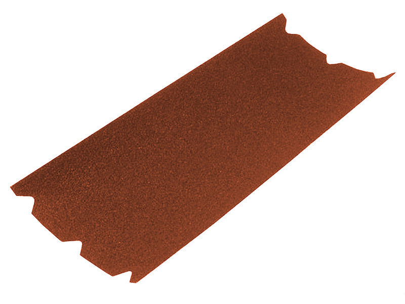 Aluminium Oxide Floor Sanding Sheets 203 x 475mm 80G, Faithfull