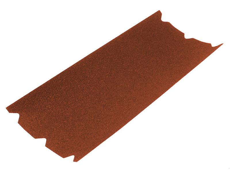 Aluminium Oxide Floor Sanding Sheets 203 x 475mm 24G, Faithfull