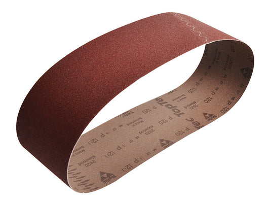 Cloth Sanding Belt 915 x 100mm 120G, Faithfull