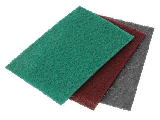 Hand Pad Green General Purpose 230 x 150mm (10), Faithfull