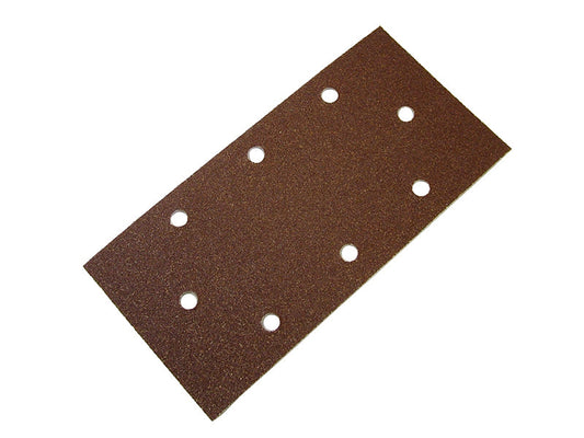 1/3 Sanding Sheet B/D Hook & Loop Holed Assorted (Pack 5), Faithfull