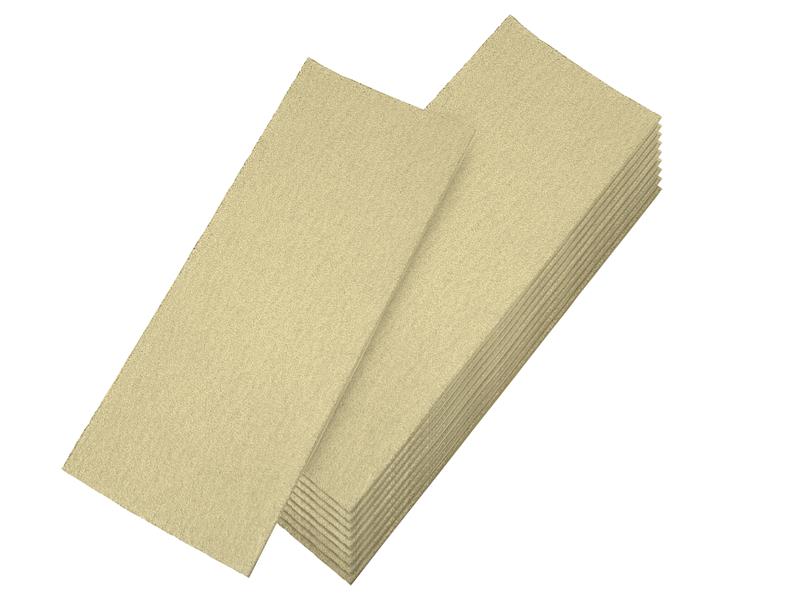 1/3 Sanding Sheets Orbital Fine (Pack 10), Faithfull