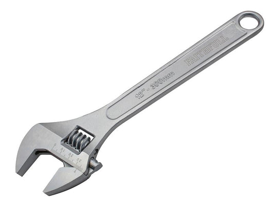 Chrome Adjustable Spanner 300mm (12in), Faithfull