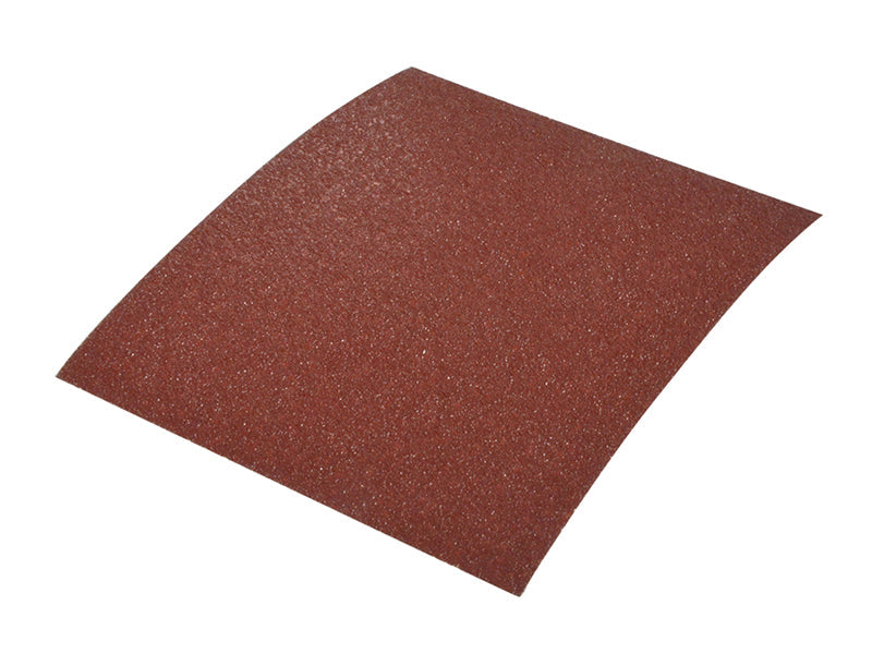 1/4 Sheet Palm Sander Sheets Coarse (Pack 5), Faithfull