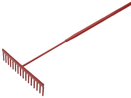 Asphalt Rake 16 Flat Teeth - Tubular Steel Shaft, Faithfull