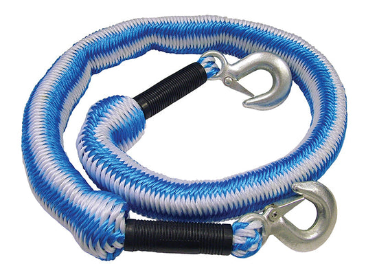 Tow Rope Expanding 4m Metal Hooks 3 Tonnes, Faithfull