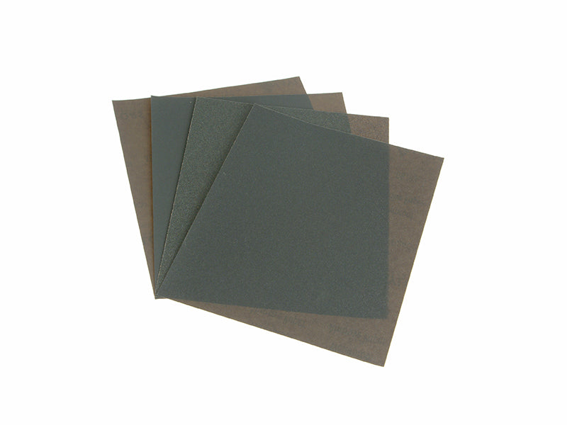 Wet & Dry Paper Sanding Sheets 230 x 280mm Fine (4), Faithfull