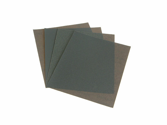 Wet & Dry Paper Sanding Sheets 230 x 280mm Assorted (4), Faithfull