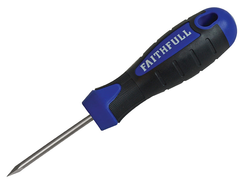 Bradawl Soft Grip Handle Square Tip, Faithfull