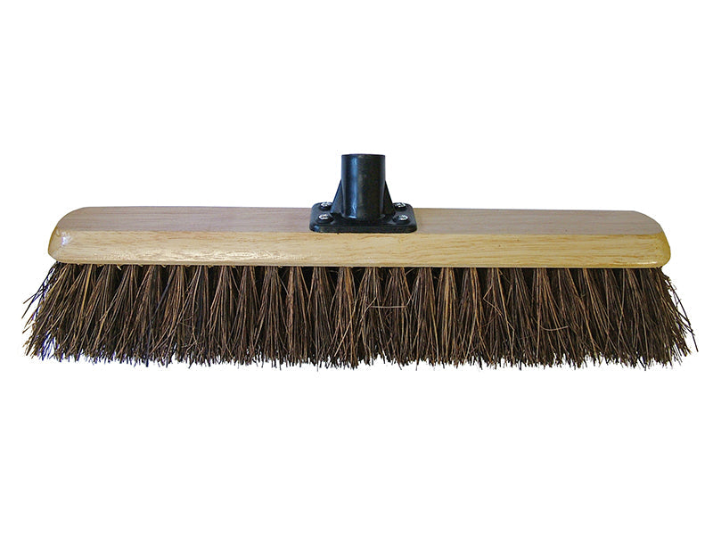 Bassine Platform Broom Head 450mm (18in) Threaded Socket, Faithfull