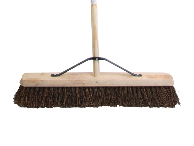 Stiff Bassine Broom 600mm (24in) + Handle & Stay, Faithfull