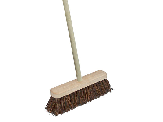 Stiff Bassine Broom 300mm (12in), Faithfull