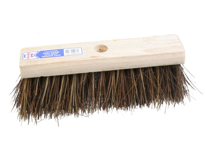 Stiff Bassine / Cane Flat Broom Head 325mm (13in), Faithfull