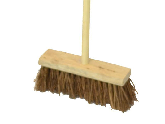 Bassine/Cane Flat Broom 325mm (13in), Faithfull