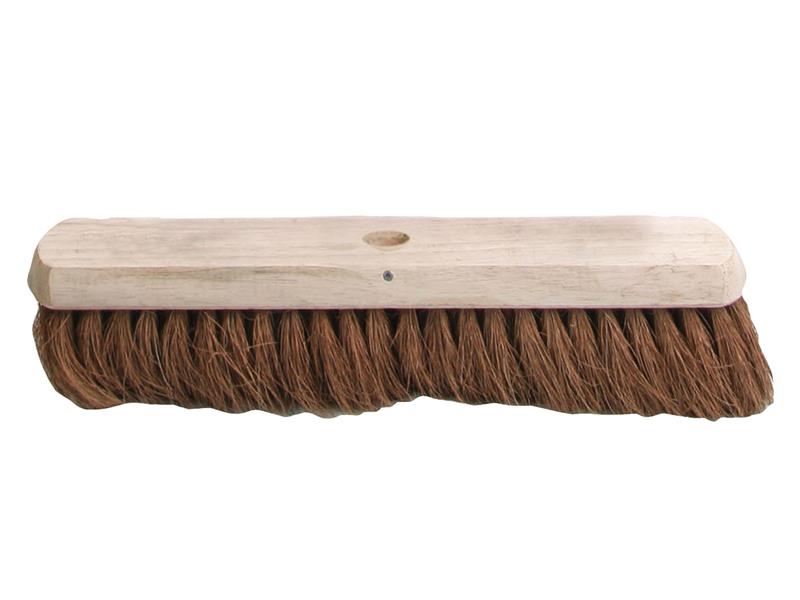 Soft Coco Broom Head 450mm (18in), Faithfull