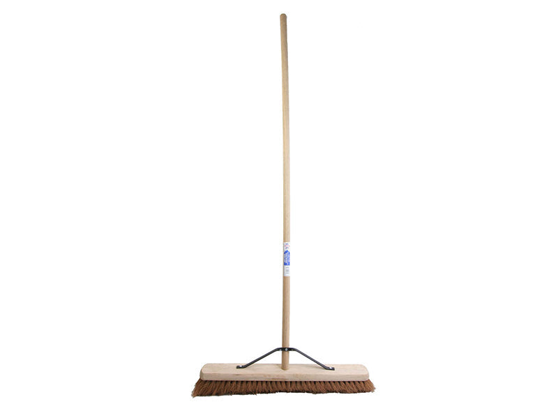 Soft Coco Broom with Stay 600mm (24in), Faithfull